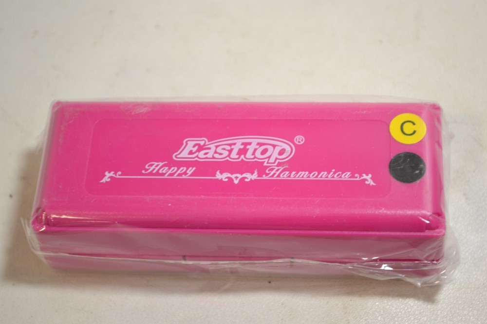 Easttop Harmonica Key C Blue Happy Harmonica