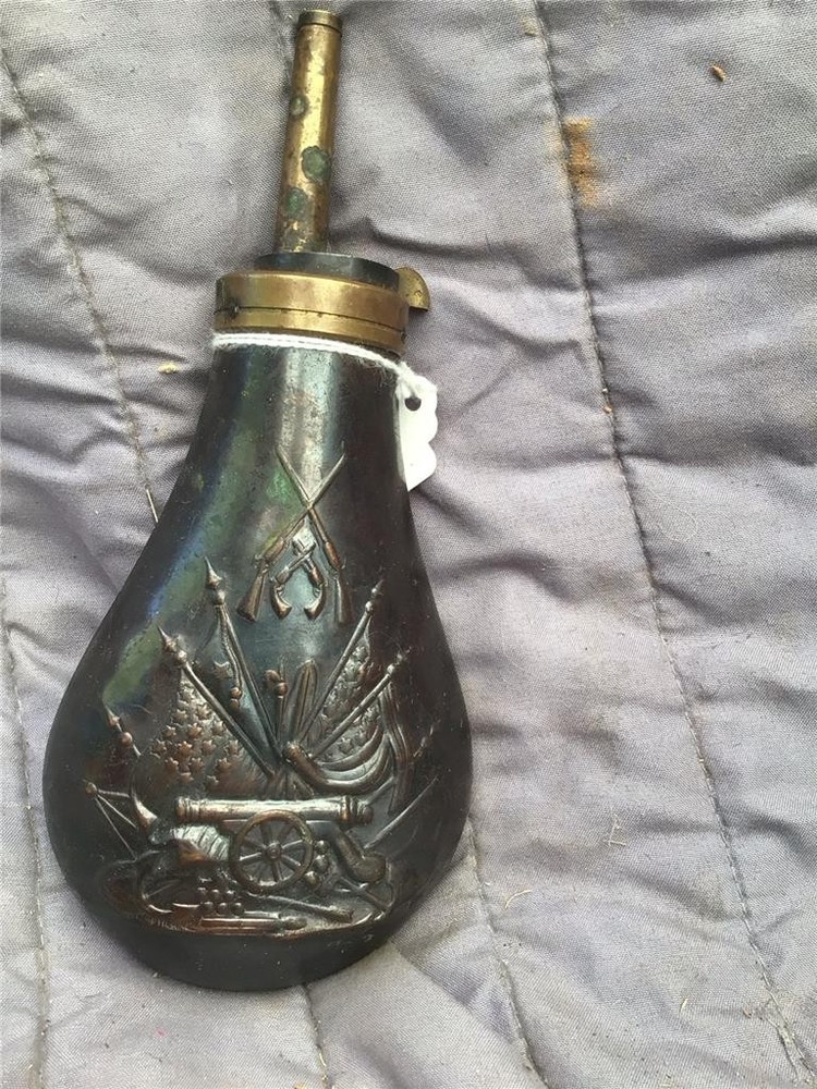 BLACK POWDER FLASK