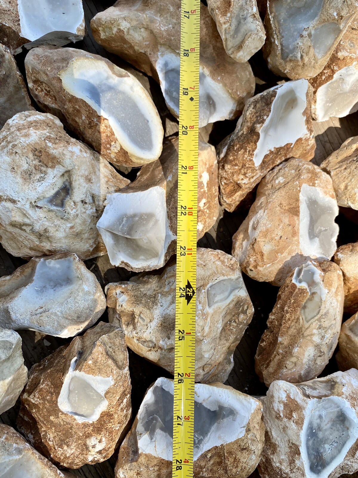 8+ POUNDS Central Texas “Edwards Plateau”Chert/Flint Rocks for Knapping/Lapidary