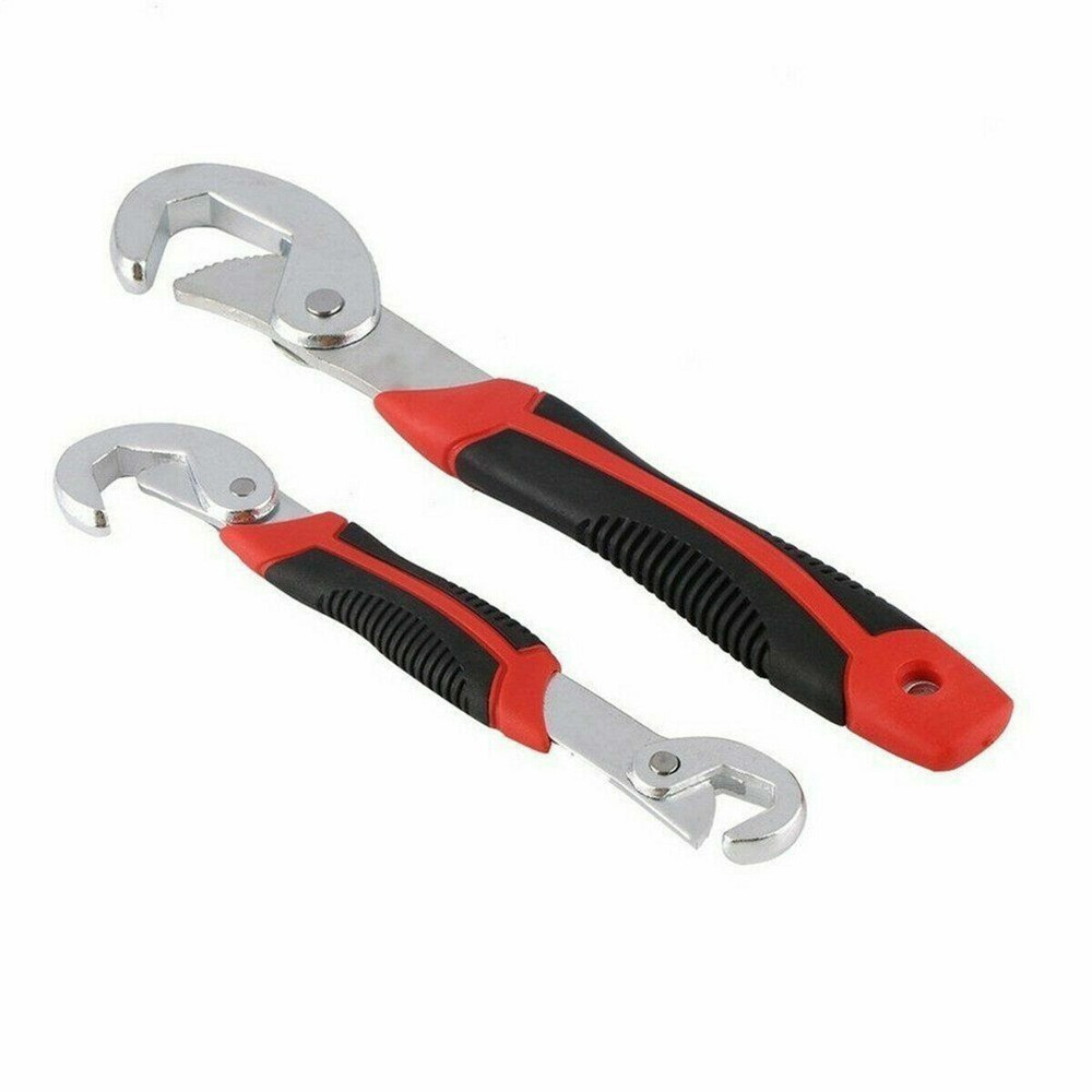2PC Snap'N Grip 9-32mm Adjustable Wrench Spanner Universal Quick Multi-functIon