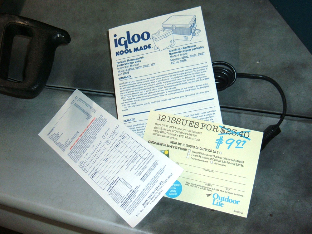 IGLOO Kool Made 32 electric cooler/warmer #39432