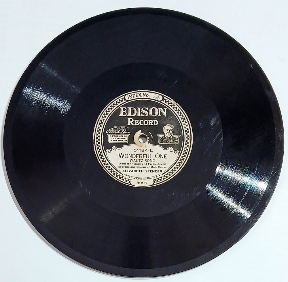 Edison Diamond Disc 51184 RED MOON / WONDERFUL ONE