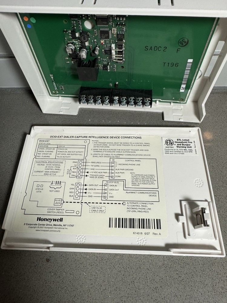 Honeywell DCID-EXT Dialer Capture Intelligence Device (Tested)