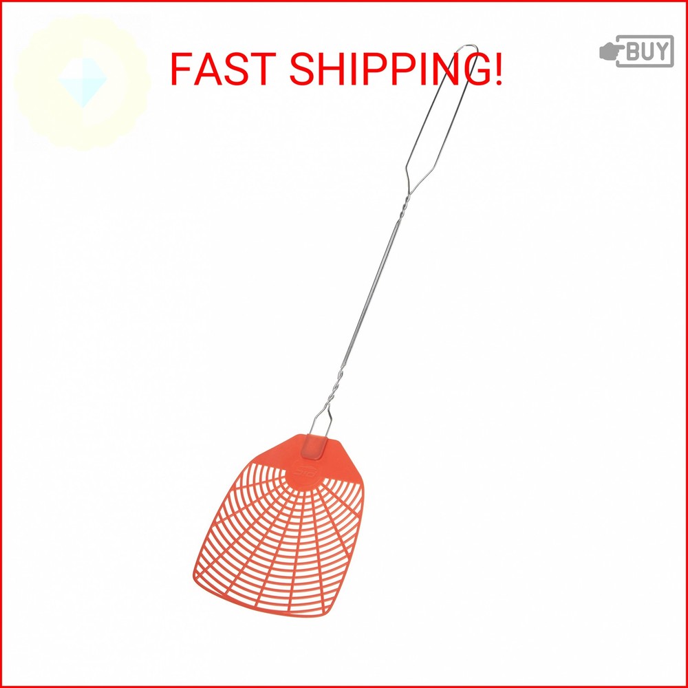 Pic Wire Handle Fly Swatters (Assorted Neon Colors)