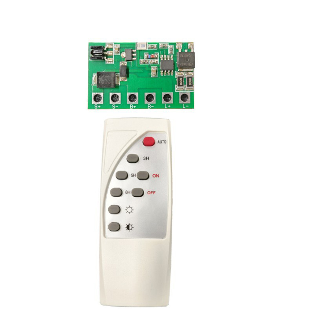 Street Road Light Circuit Board Solar Light Driver Control Board Remote Timer