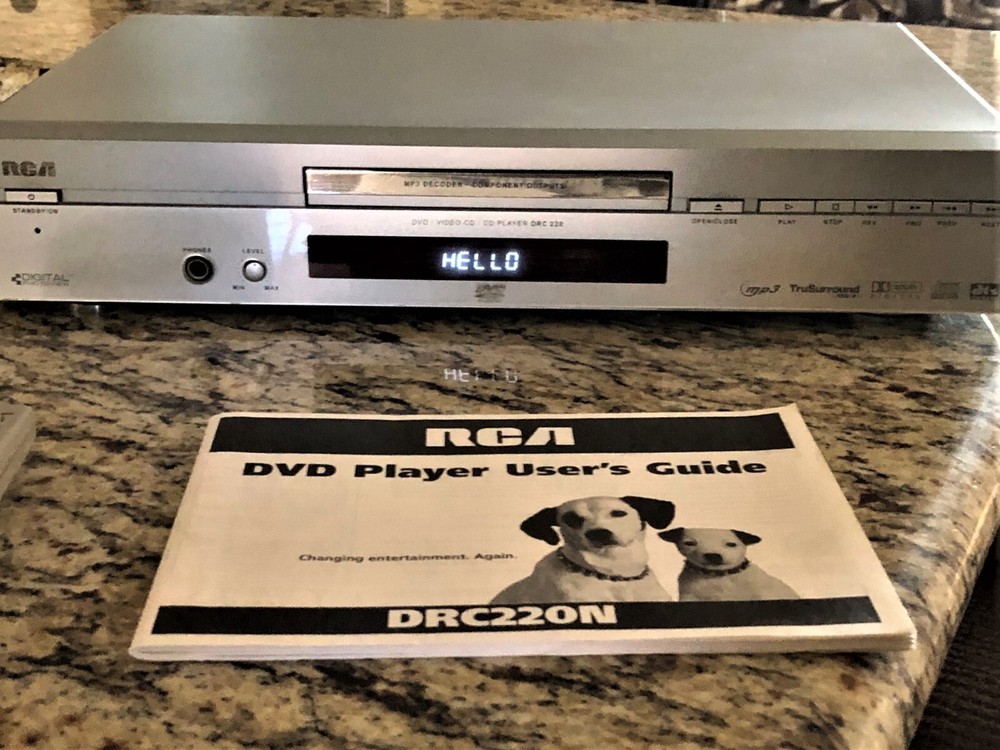 RCA Digital Disc Video Player Model DRC220N