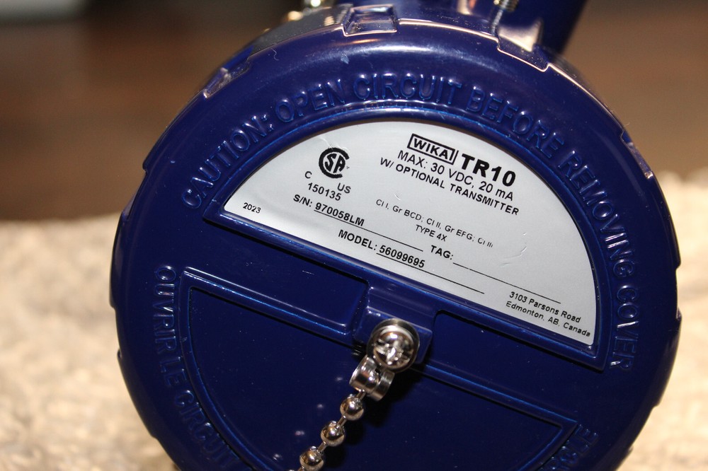 WIKA TR10-2 Internal Spring Loaded RTD Assembly