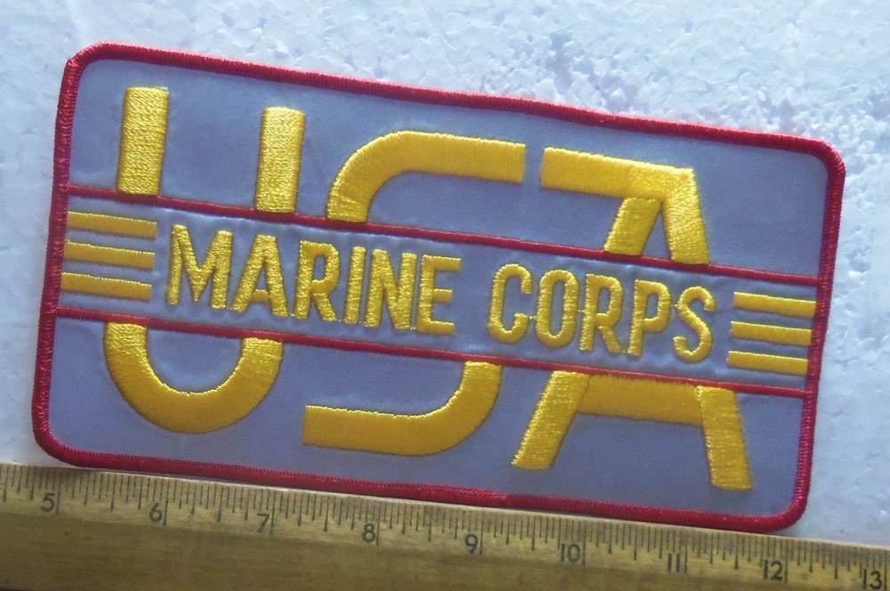 U. S. A. – Marine Corps Embroidered Back Patch (NOS)