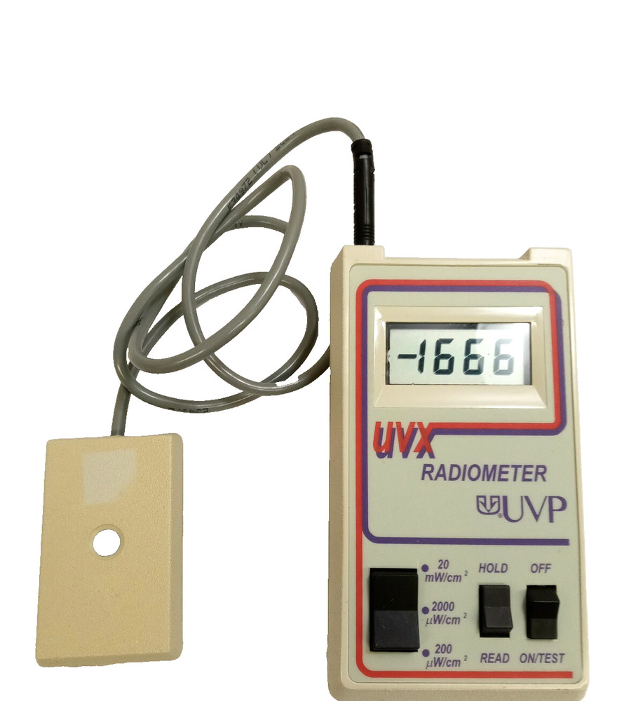 UVP Model UVX Portable Digital Radiometer W/ UVX-31 Wired Sensor