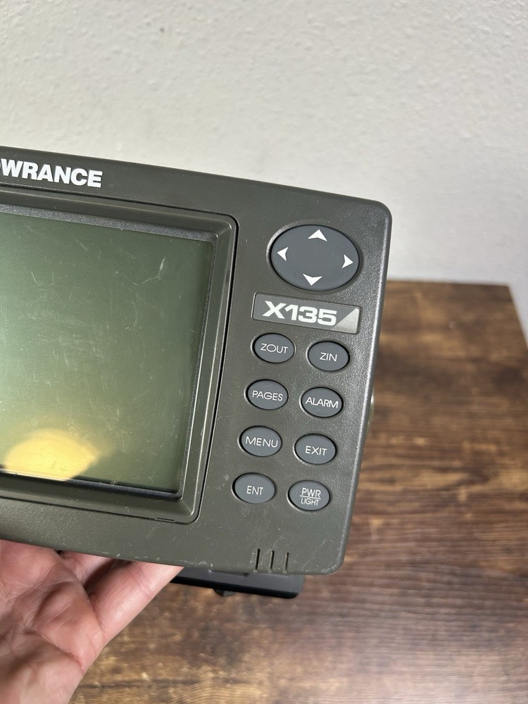 Lowrance X135 Head Unit Only Untested