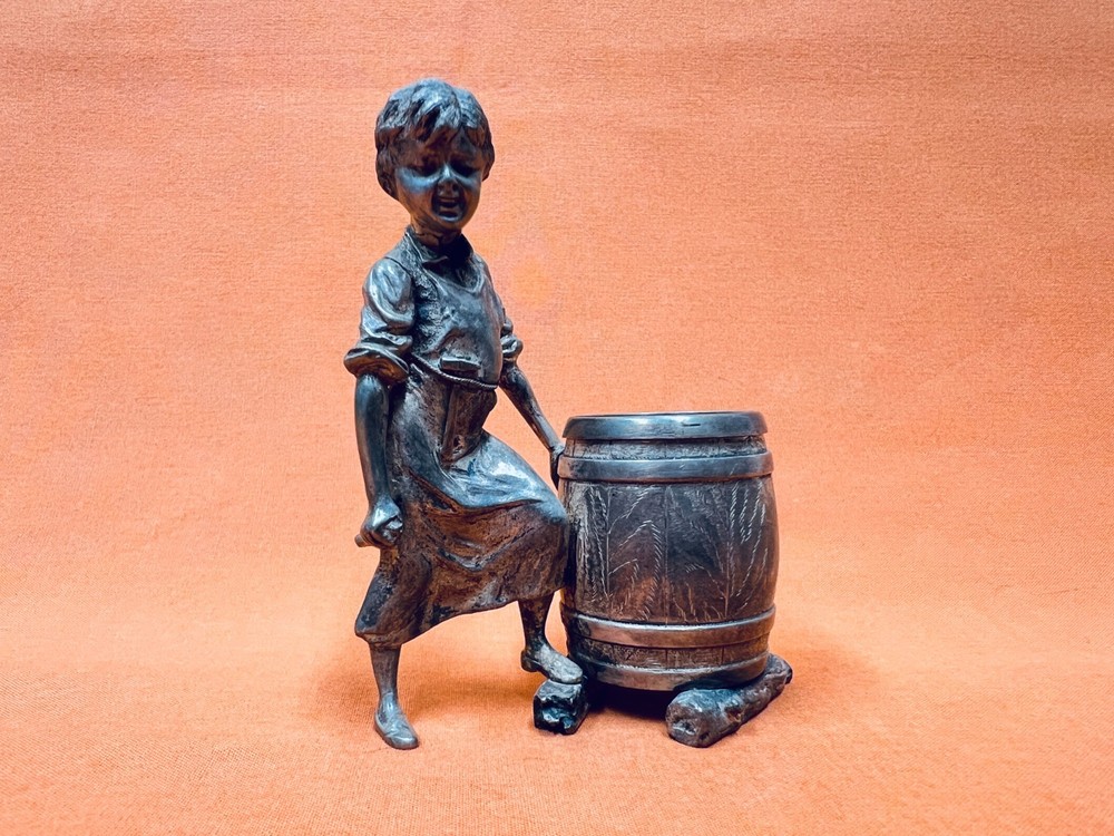 Russian 84 Silver Inkwell