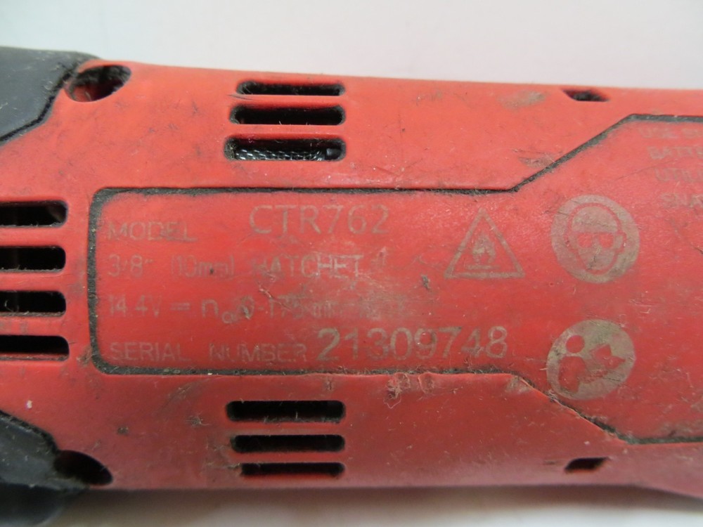 Snap On CTR762 14.4 v 3/8" Cordless Ratchet tools only