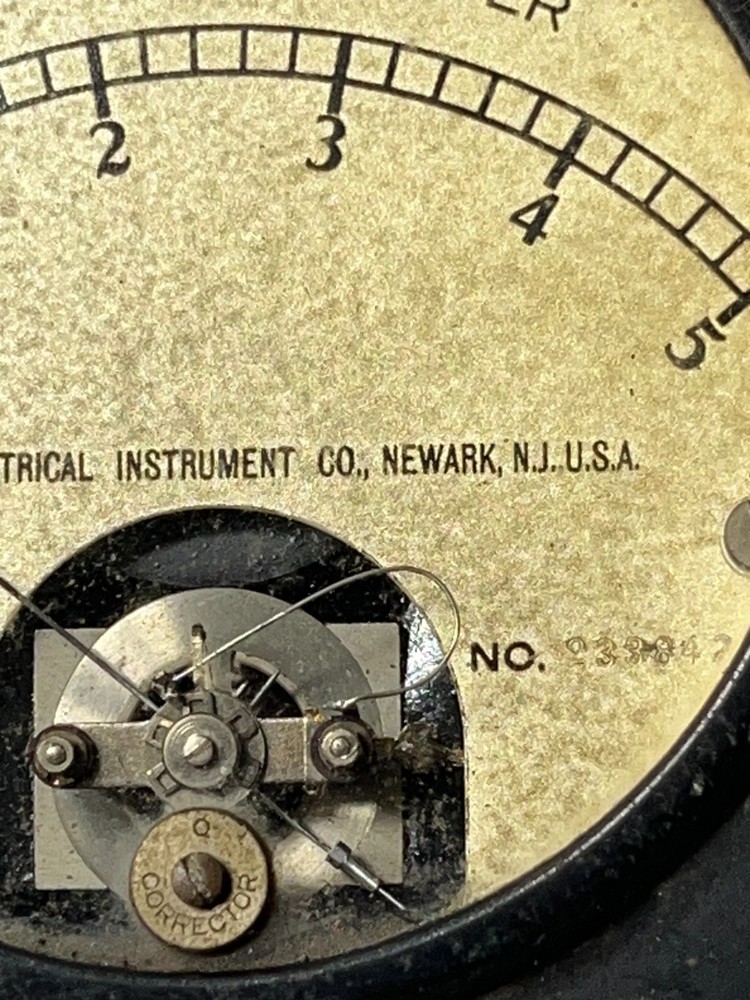 Weston Voltmeter Gauge Model 301 Vintage