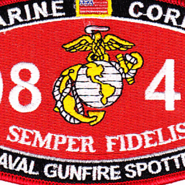 0845 Naval Gunfire Spotter MOS Patch