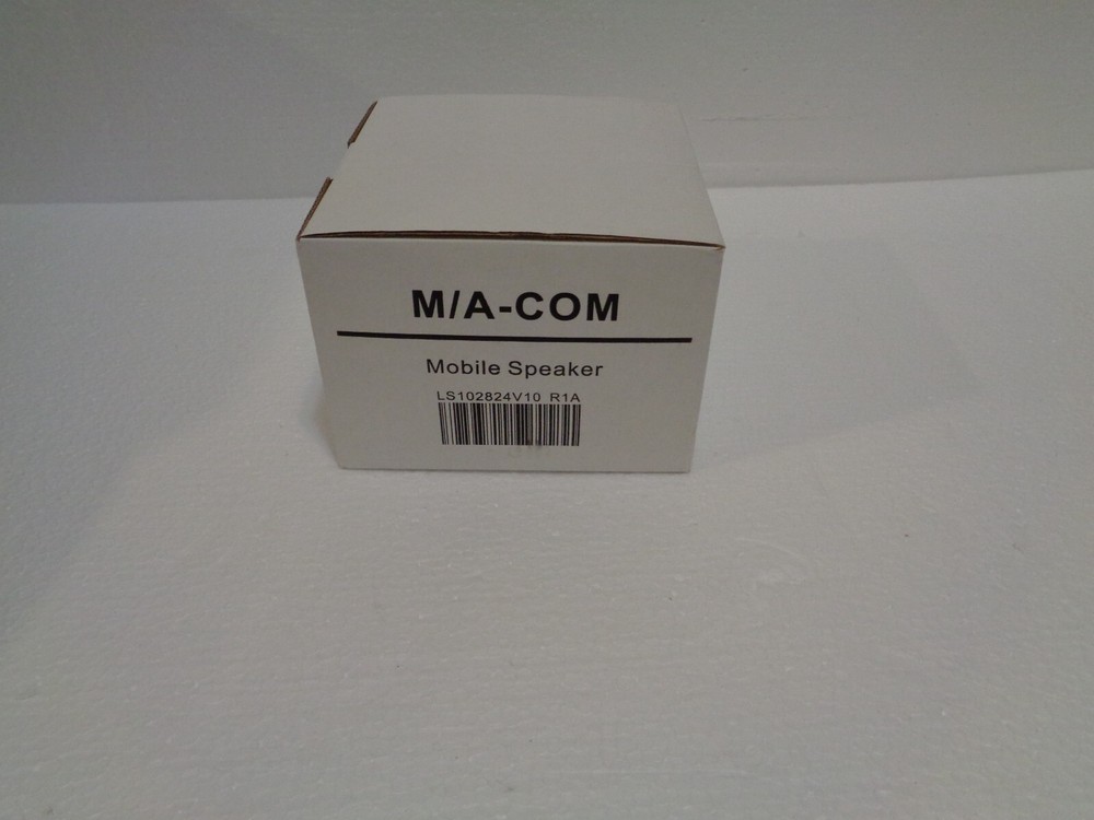 NEW MACOM LS102824V10 R1A Mobile Speaker WITH Mounting Bracket + Hardware
