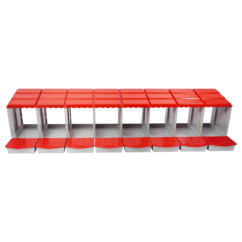 Modern 8-Compartment Chicken Nesting Boxes for Comfortable Egg Laying