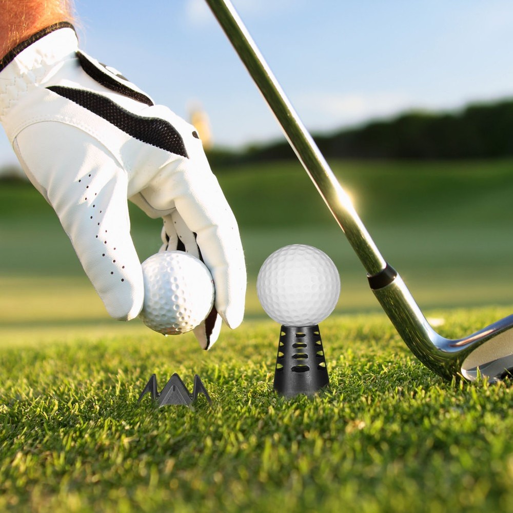 10 Pcs Golf Simulator Training Accessories for Golfing Tees Base Plastic