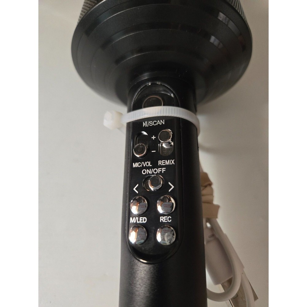 Wireless Bluetooth Karaoke Microphone with Neon Lights