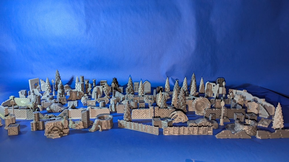 202 Pieces of scatter terrain bundle