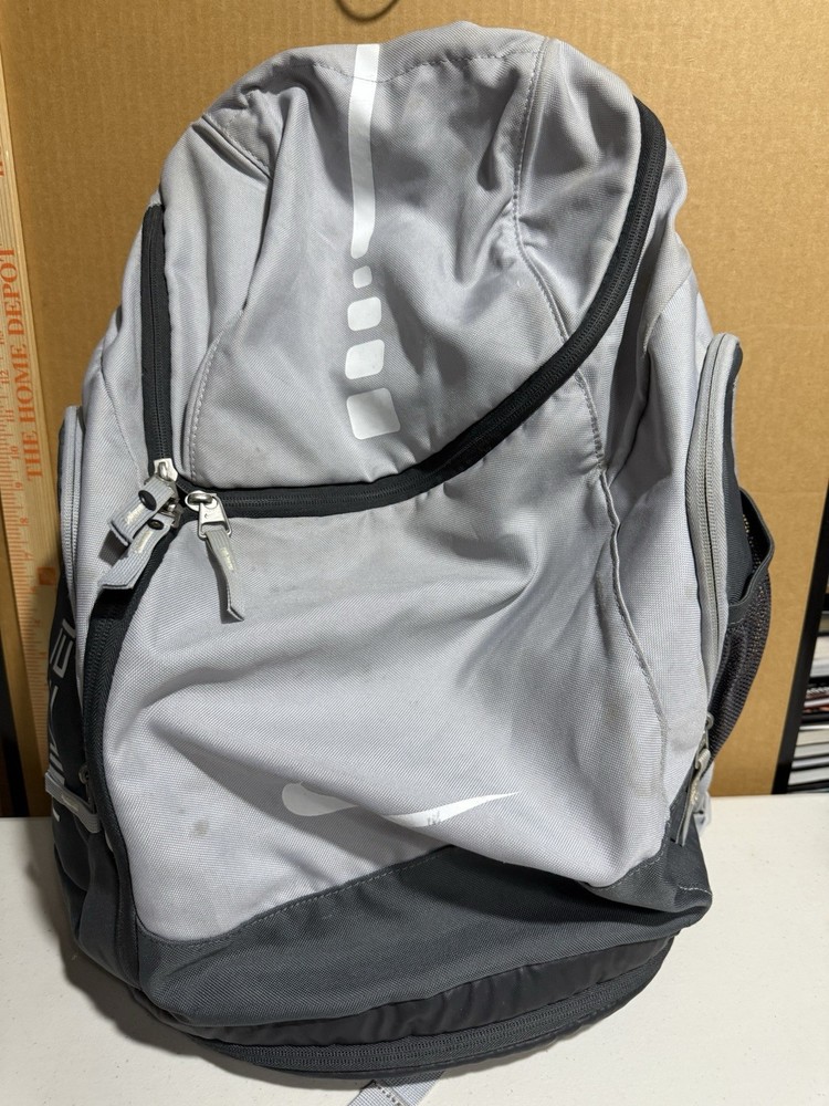 Nike: Gray Backpack