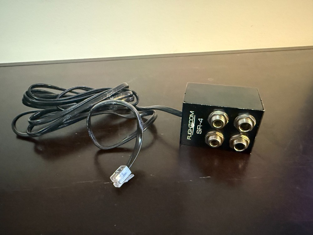 SR-4 Expansion Module for IISX Aircraft Intercom, by Flightcom