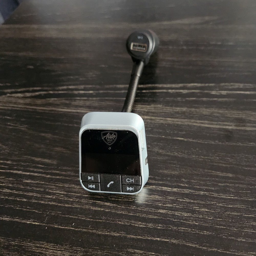 AutoDrive VM-208 Gooseneck Low Profile Bluetooth FM Transmitter
