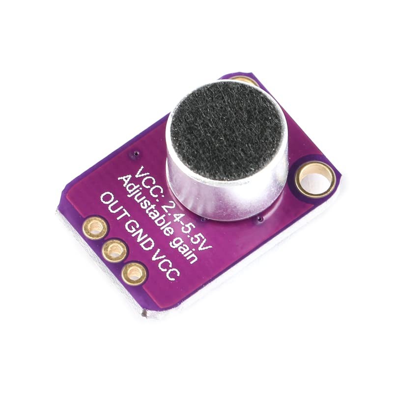 2pcs MAX4466 Sound Module Microphone Amplifier MAX4466 Adjustable Gain Microp...