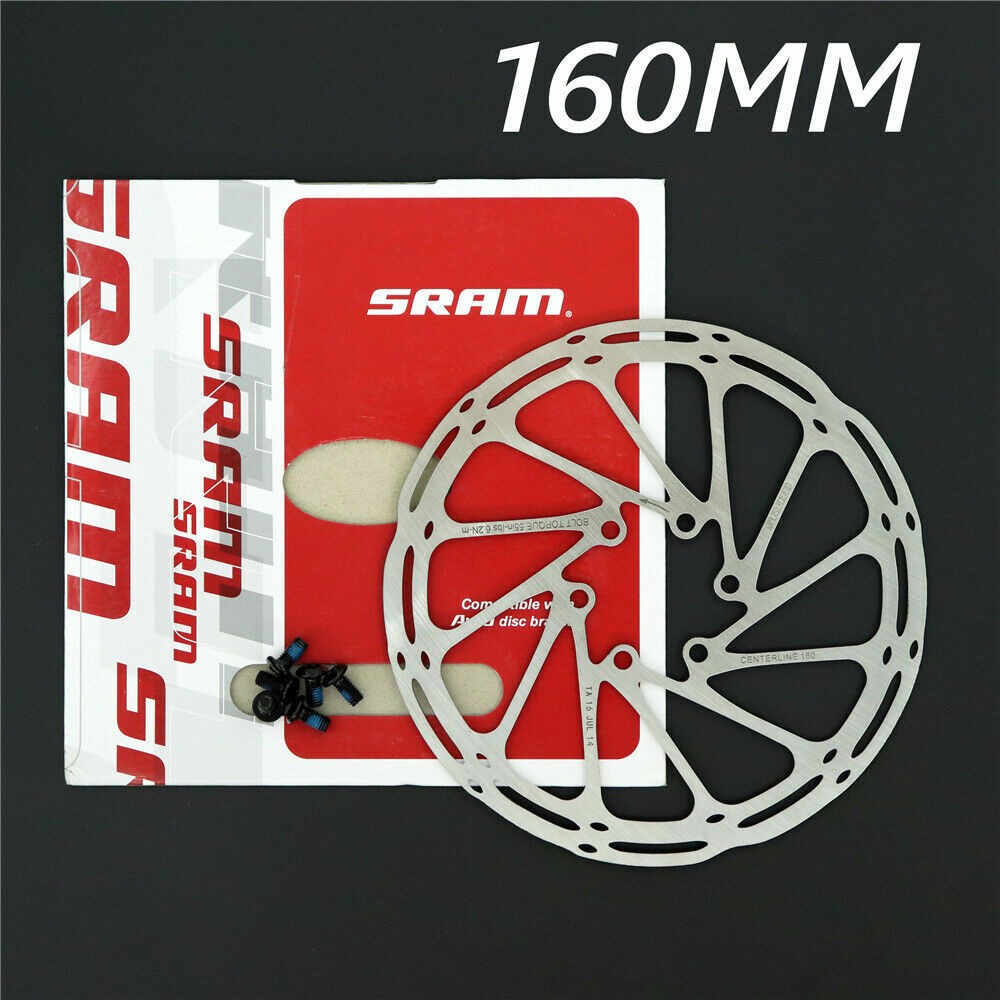 SRAM AVID CENTERLINE Disc Brake Rotor 6-Bolt 160/180mm MTB Road Bike Rotors