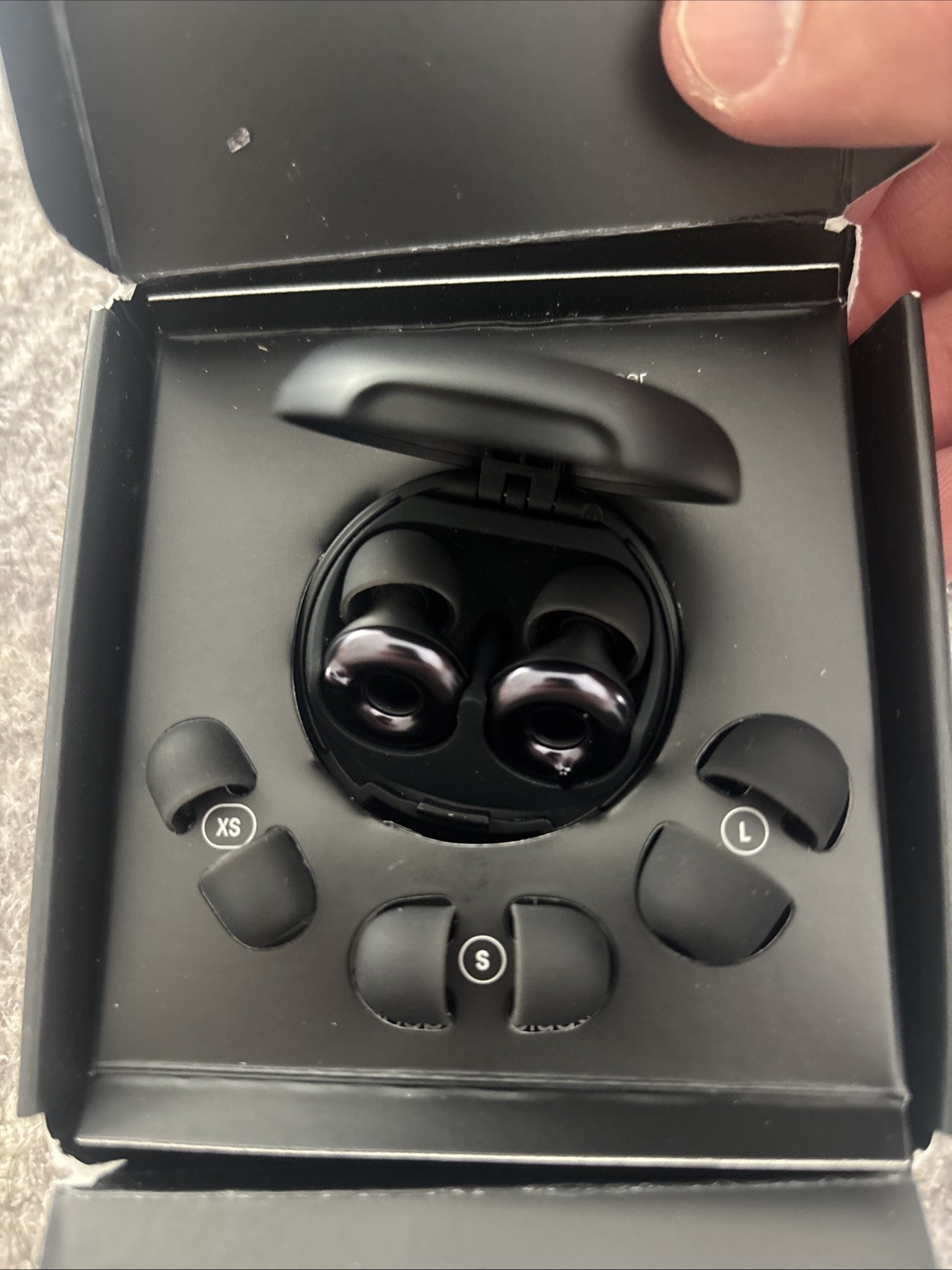 Loop Switch 2 Black Adjustable Ear Plugs