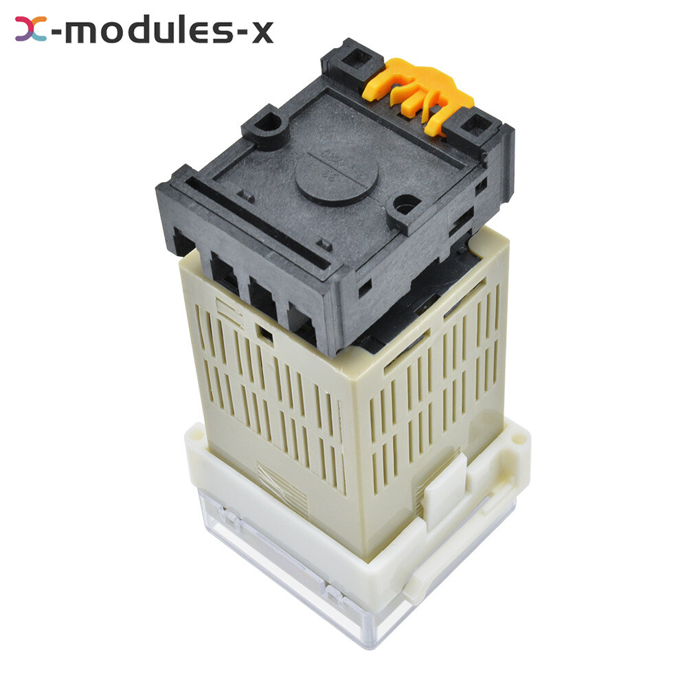 DH48S-S Digital AC 220V Precision Programmable Time Delay Relay With Socket Base