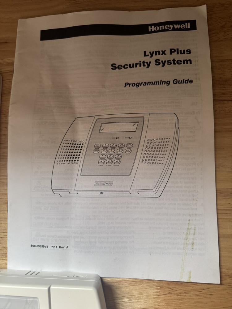 🔒Brand New Honeywell LYNXPLUS SERIES PANEL