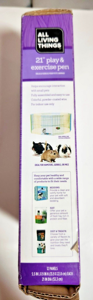 All Living Things 21" play & exercise pen