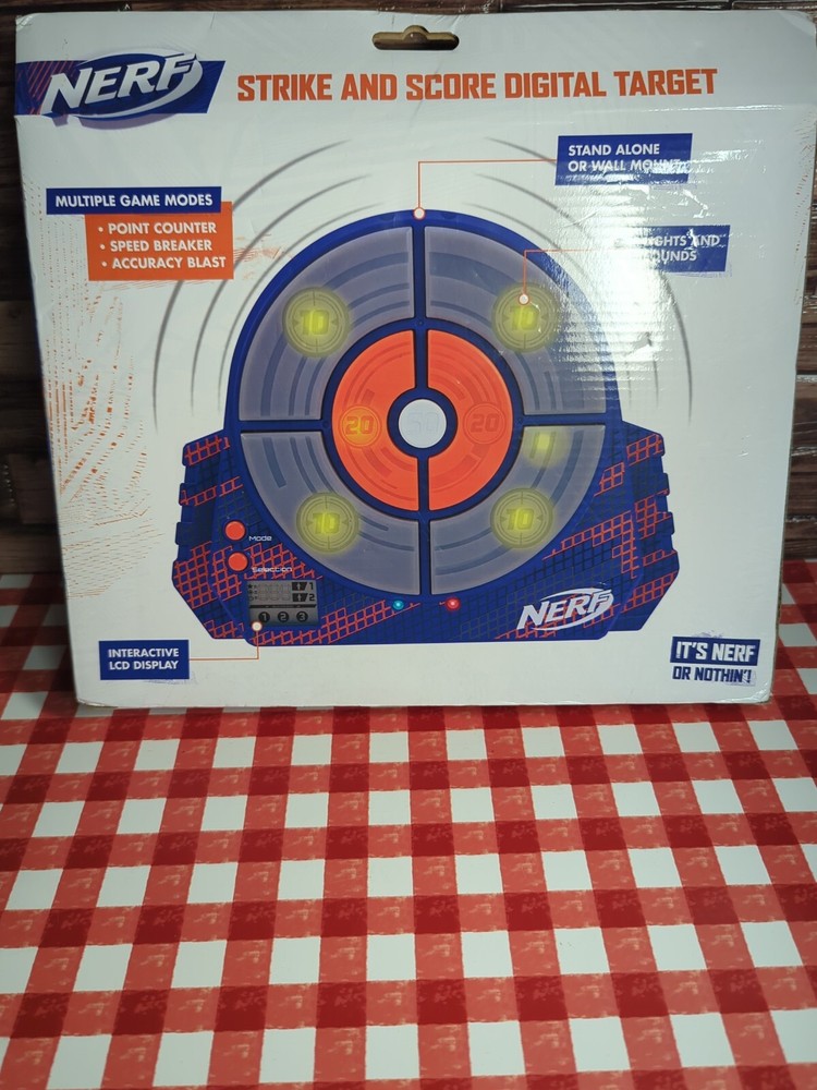 New Nerf Strike And Score Digital Target