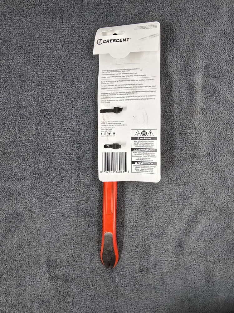 Crescent 10 in. Nail Puller with Claw