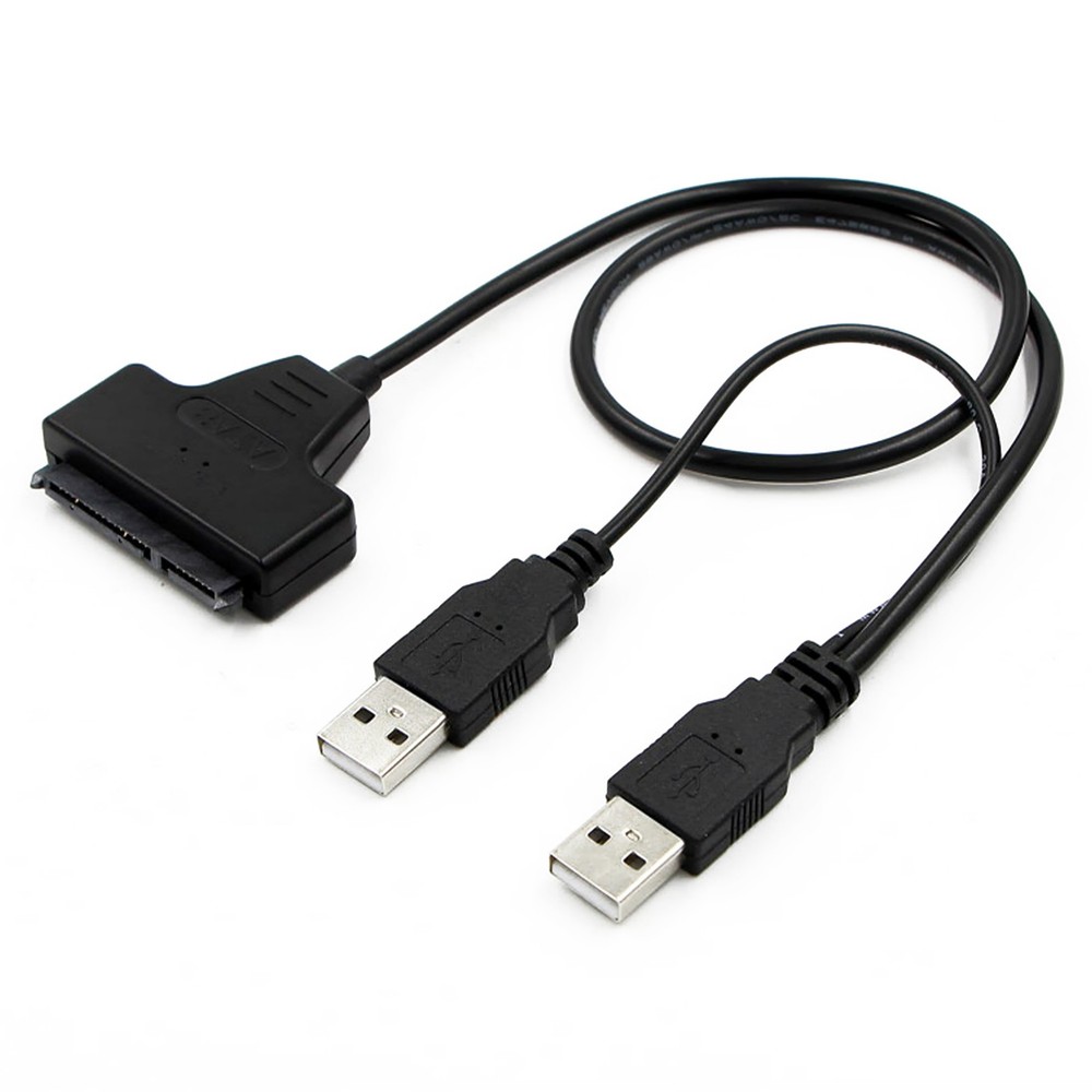 USB2.0 External PC SSD Hard Disk Drive Adapter USB To SATA 2.5" Converter