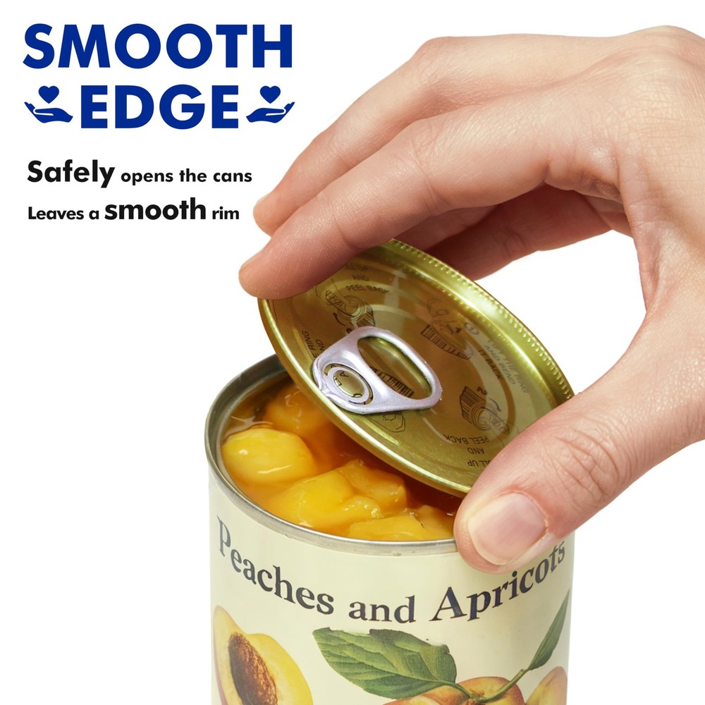 Automatic Electric Can Opener - Hands-Free Operation, Smooth Edge Cutting, Ba...