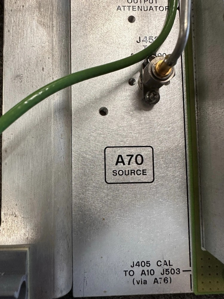 Agilent HP 89441A Analyzer A70 Source Module