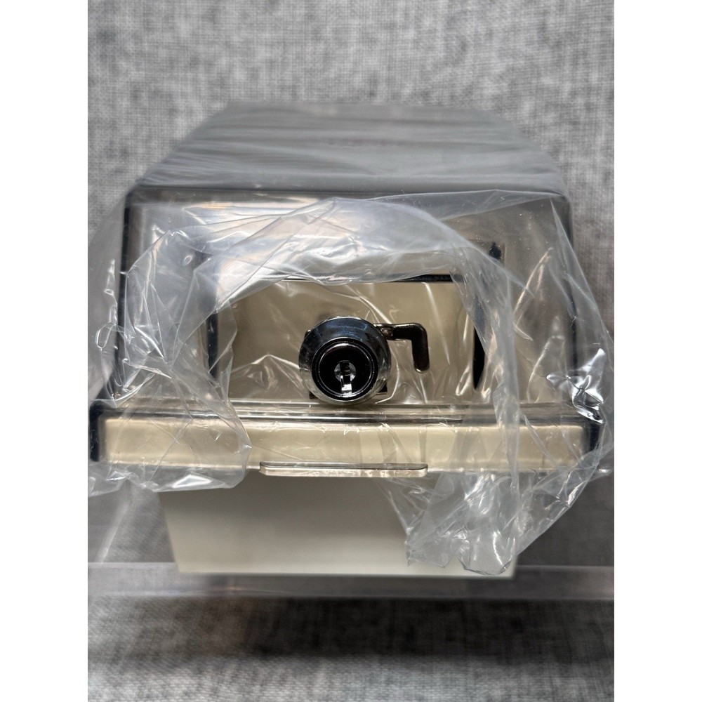 3.5” Floppy Disk Filing System Case Lockable w Key - 50 Diskette Storage Belkin