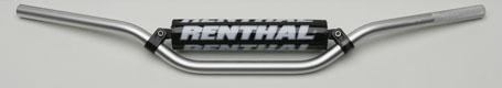 Renthal 615-01-SI-03-219 7/8in. Handlebar - Silver Silver