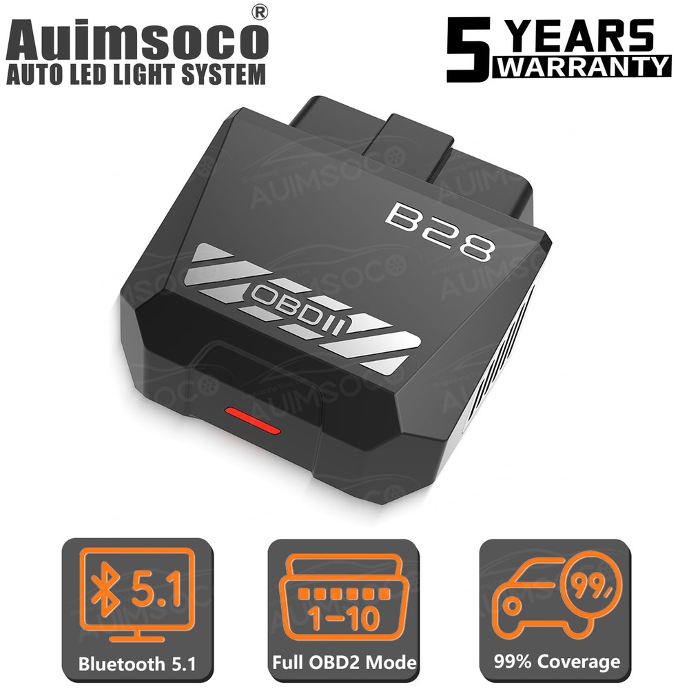 For Lincoln Portable Bluetooth OBD2 Scanner Diagnostic Tool Fault Code Reader