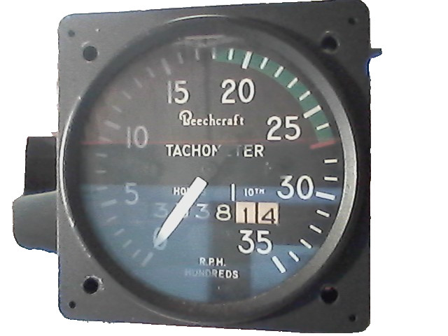 BEECHCRAFT TACHOMETER PER BMD 1001B PN36-380007-3