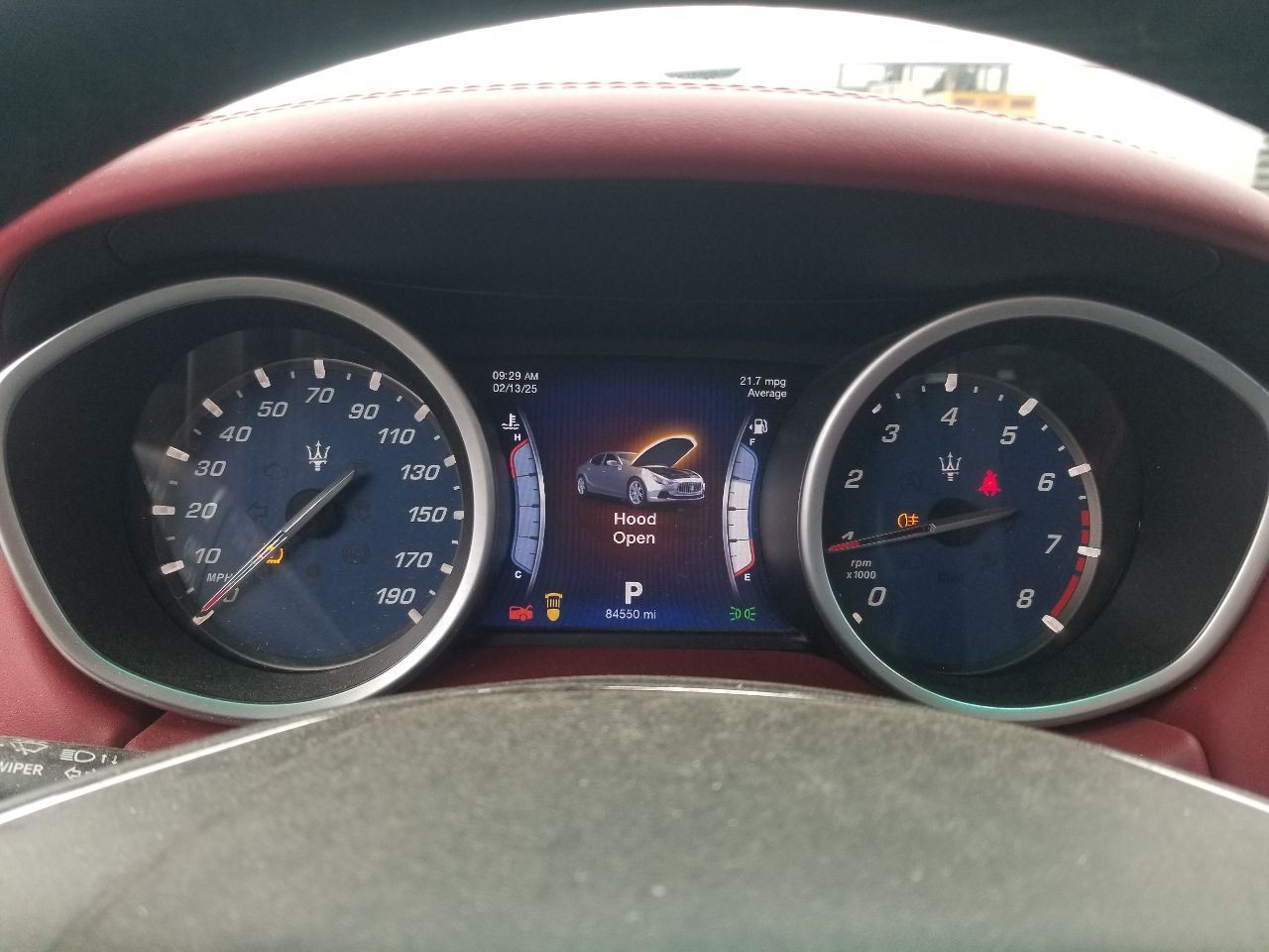 14 2014 MASERATI GHIBLI SQ4 SRS CONTROL MODULE 670007061