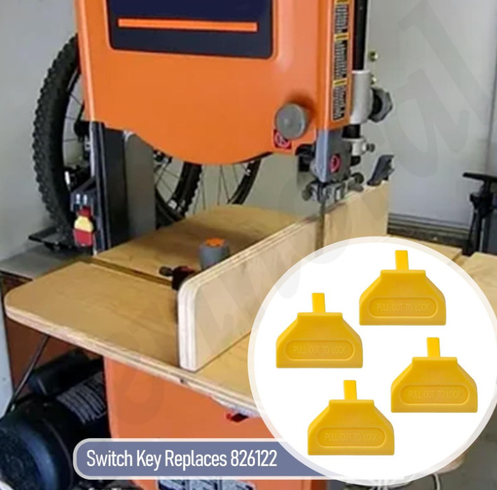 For Ridgid Replacement Switch Keys, 826122-4PK