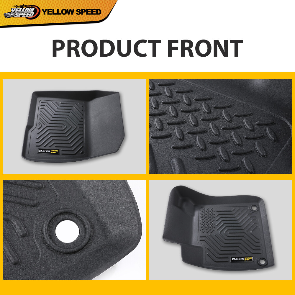 Floor Mats Fit For 2018-2022 Honda Accord Sedan Waterproof Protection Liners 3pc