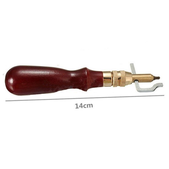 Leather Edge Stitching Tool Multi-functional Leather Grooving Tool Easy Adjust