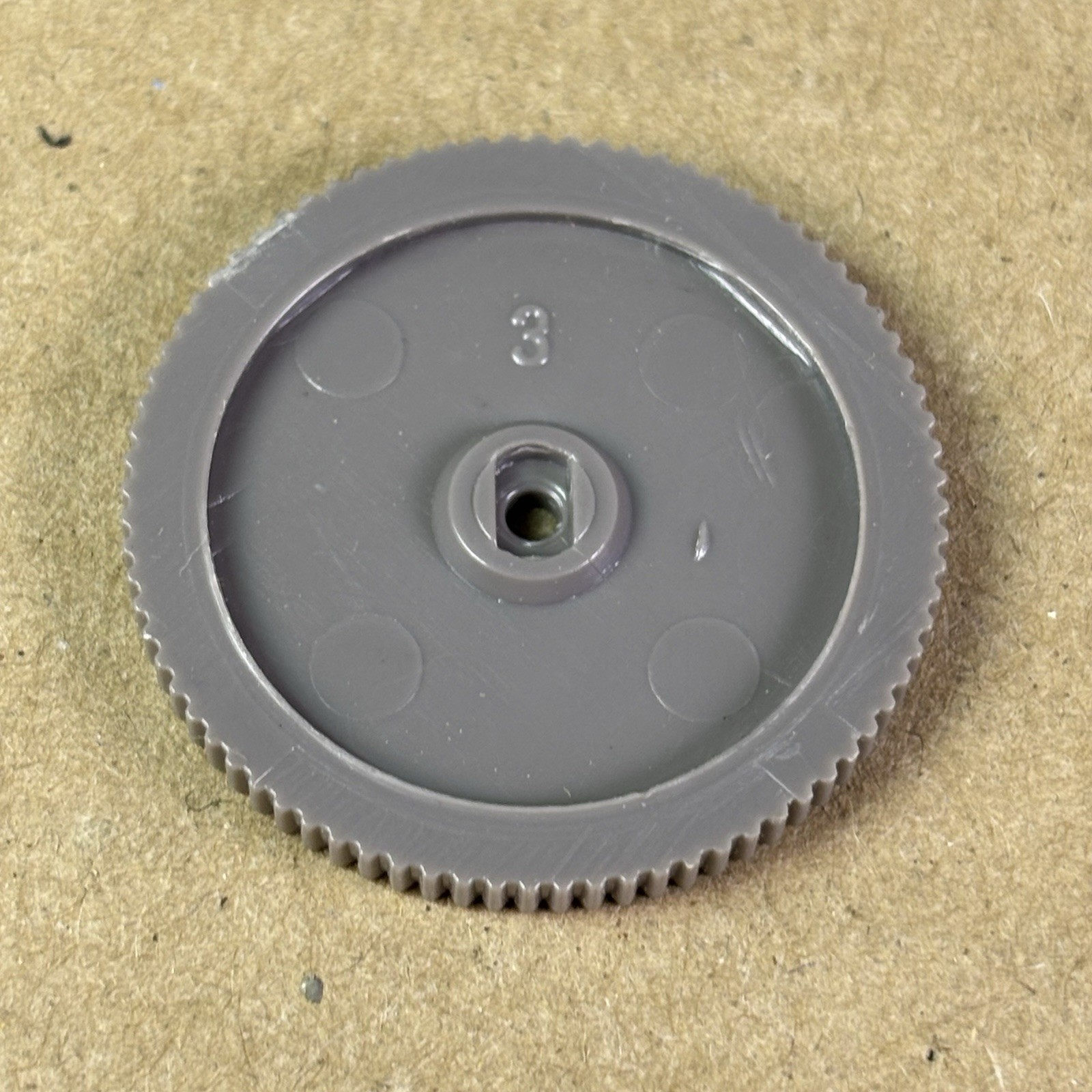 New 3D Printed Wheel/Gear for Polyvaricons/Varicon Capacitors 1.1" Diameter