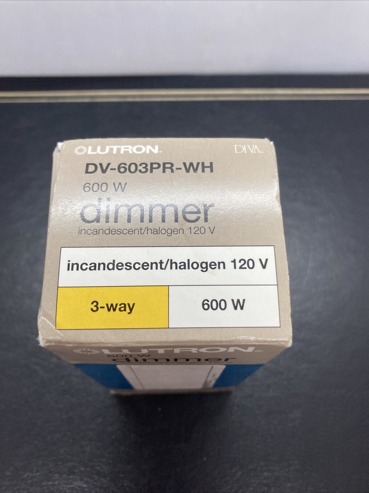 LUTRON DV-603PR-WH / DV603PRWH ( Sealed Box)