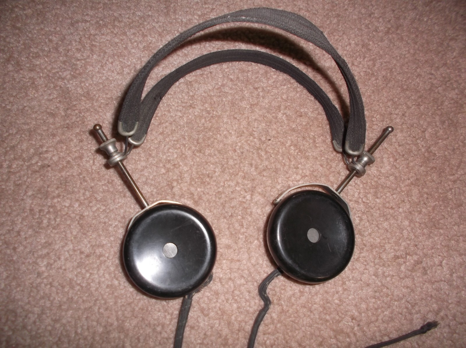 Vintage Brandes Superior Headset Headphone Receiver Great Shape FREE SHIPPING