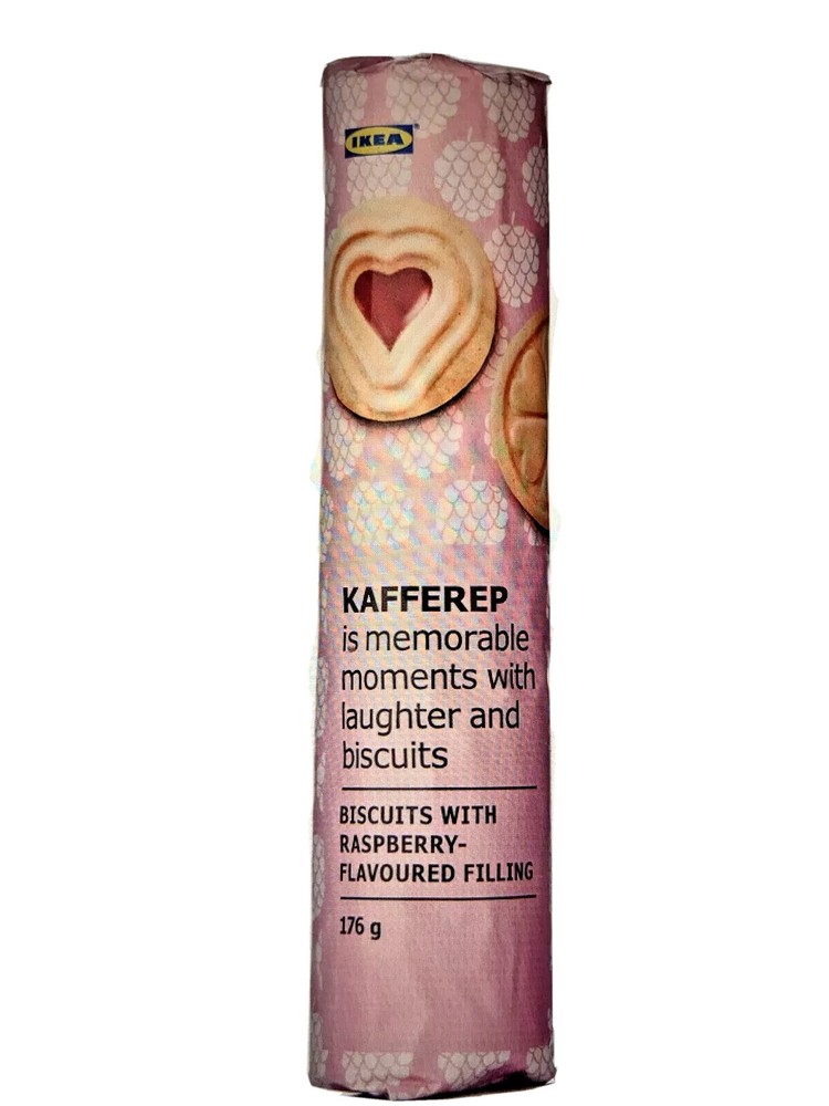 ❤️VALUE 6 PACK IKEA Kafferep Cookies with Raspberry Filling