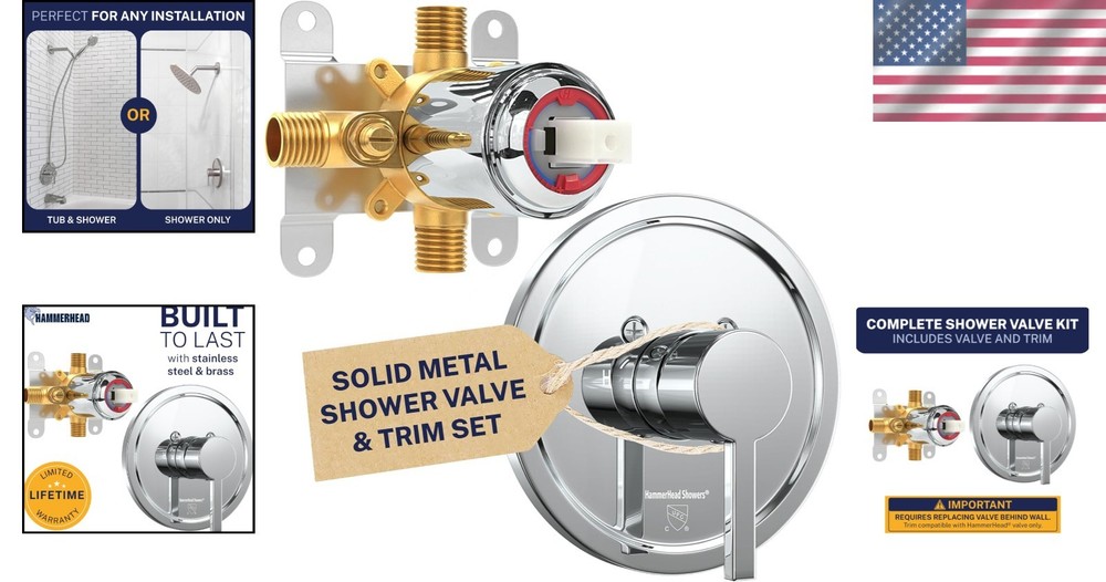 Intuitive Temperature Control Trim Kit, Chrome